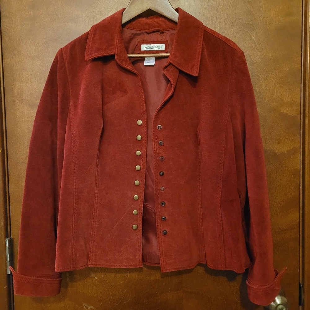 Vintage Y2K Suede Jacket L
